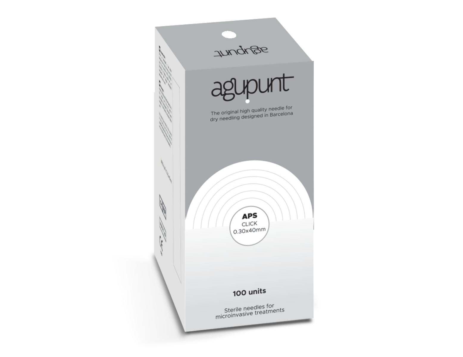 AguPunt APS Click aiguille dry needling - 0.30 x 40 mm (100 pcs)