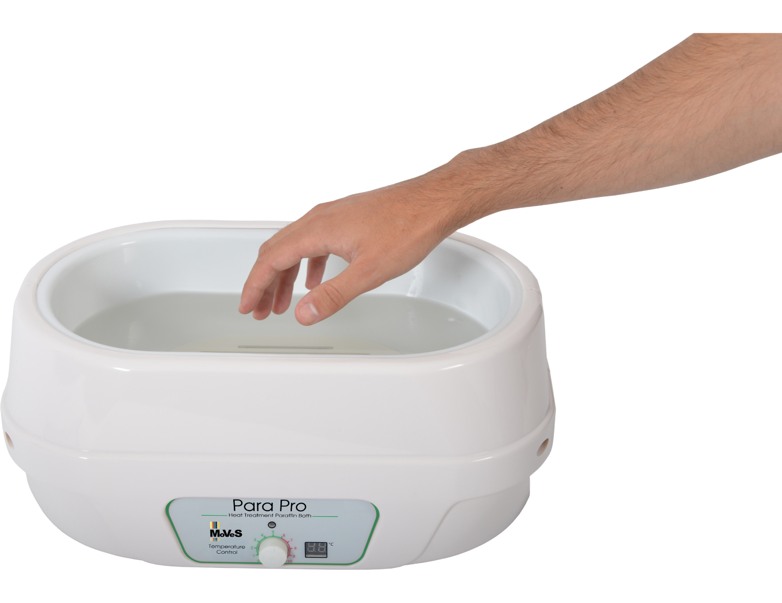 MoVeS Paraffinebad Pro + Paraffineparels (2,5 kg)