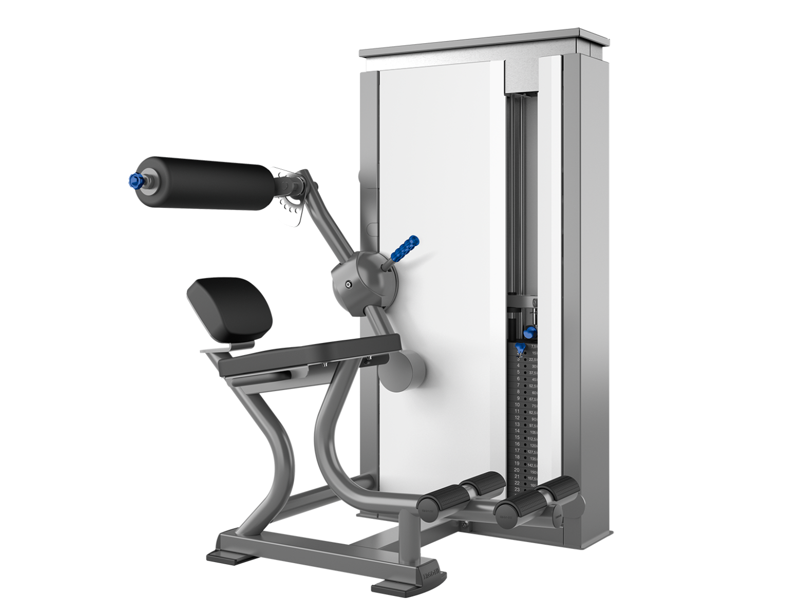 Ergofit Vector Abdominal Flexion MED - wit