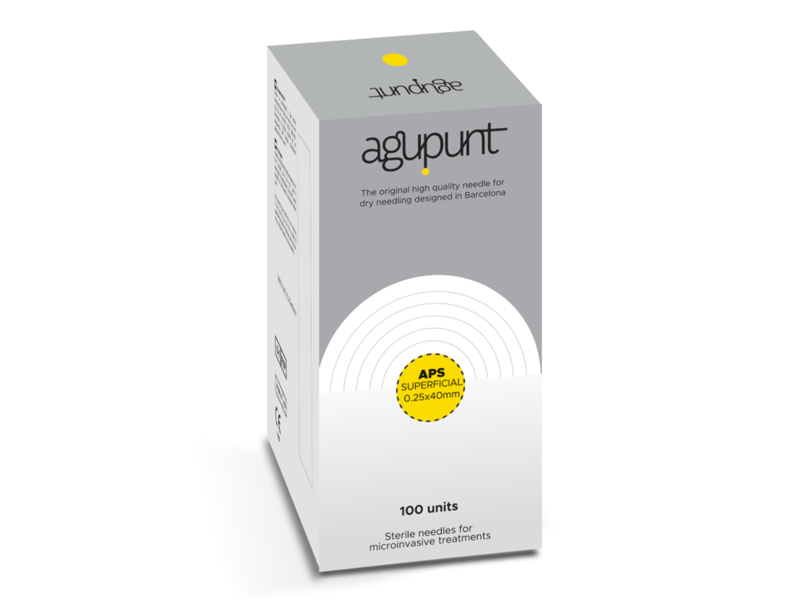 AguPunt APS Fascia / Superficial aiguille dry needling - 0.25 x 40 mm (100 pcs)
