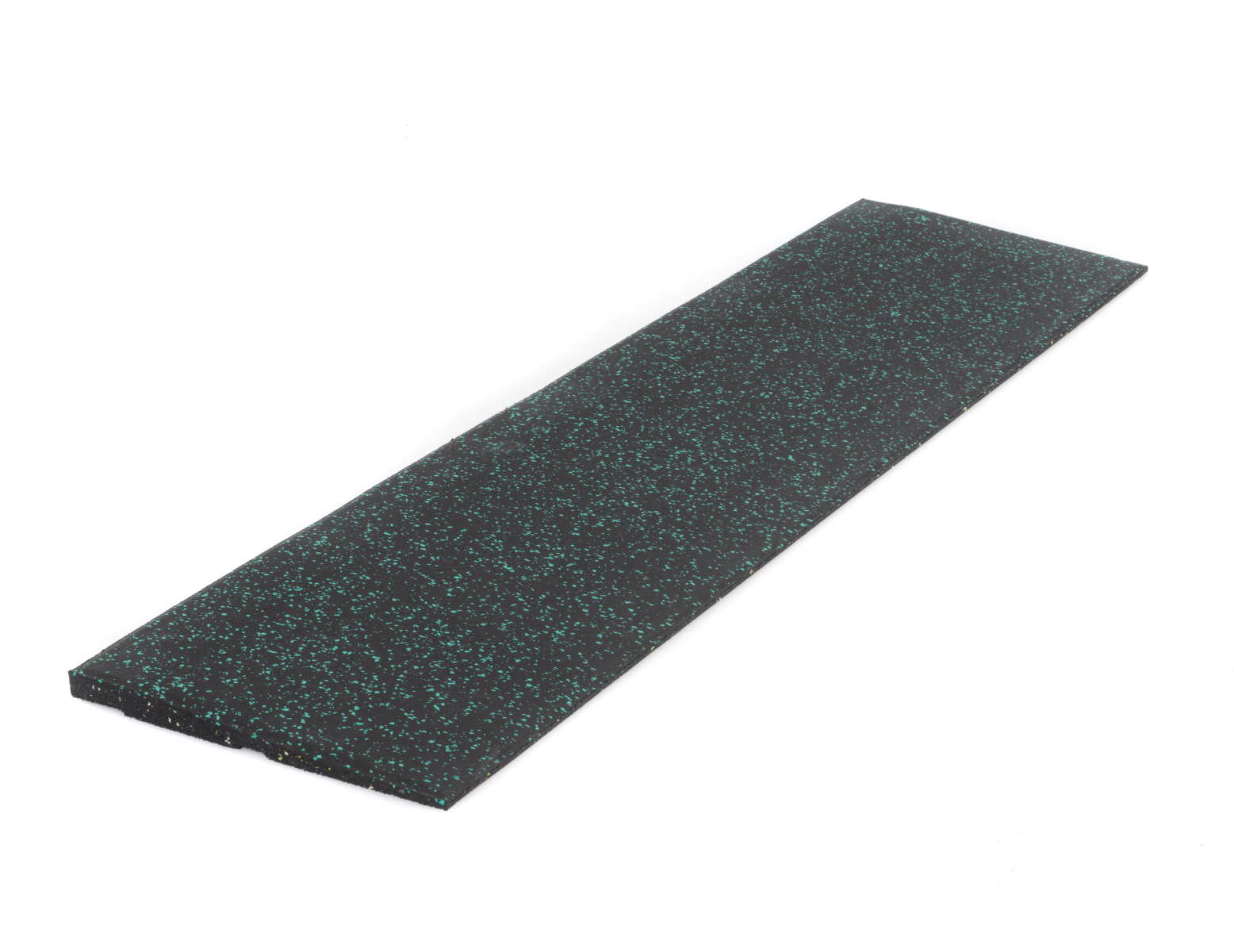 Rand wigvorming rubberen tegel - 100 x 25 x 2 cm - 15% groen