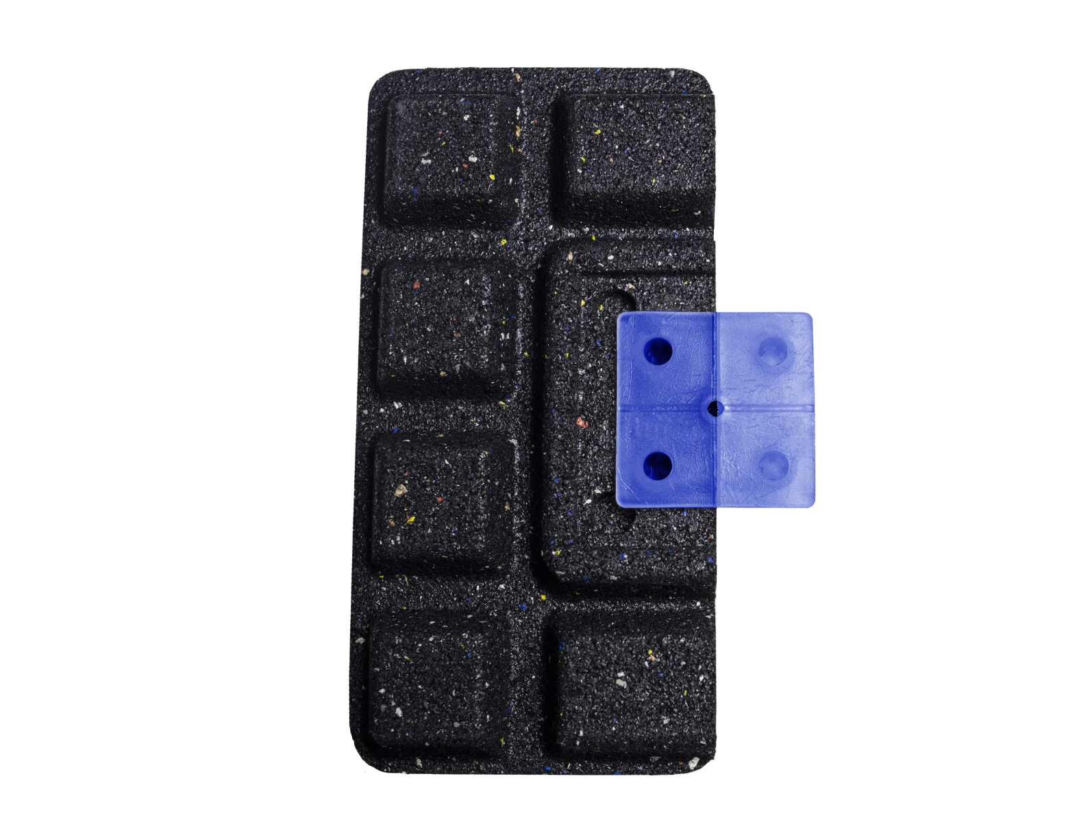 Connector rubberen tegels - 4 studs