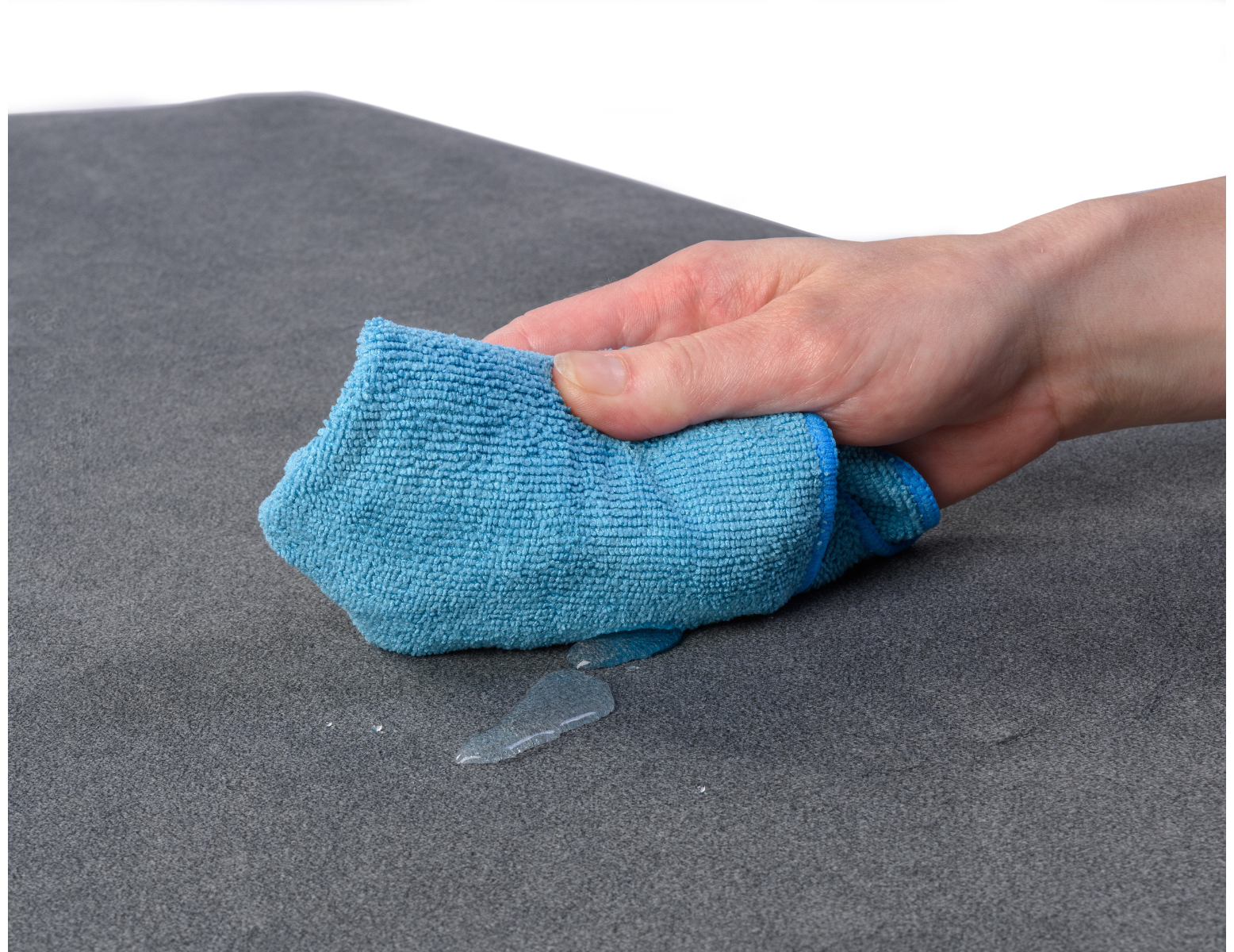 Hoes desinfecteerbaar tafel universele neusopening - Soft Touch HygienePRO - donkergrijs