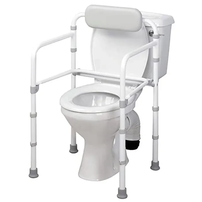Toiletkader met rugleuning Uniframe - opvouwbaar