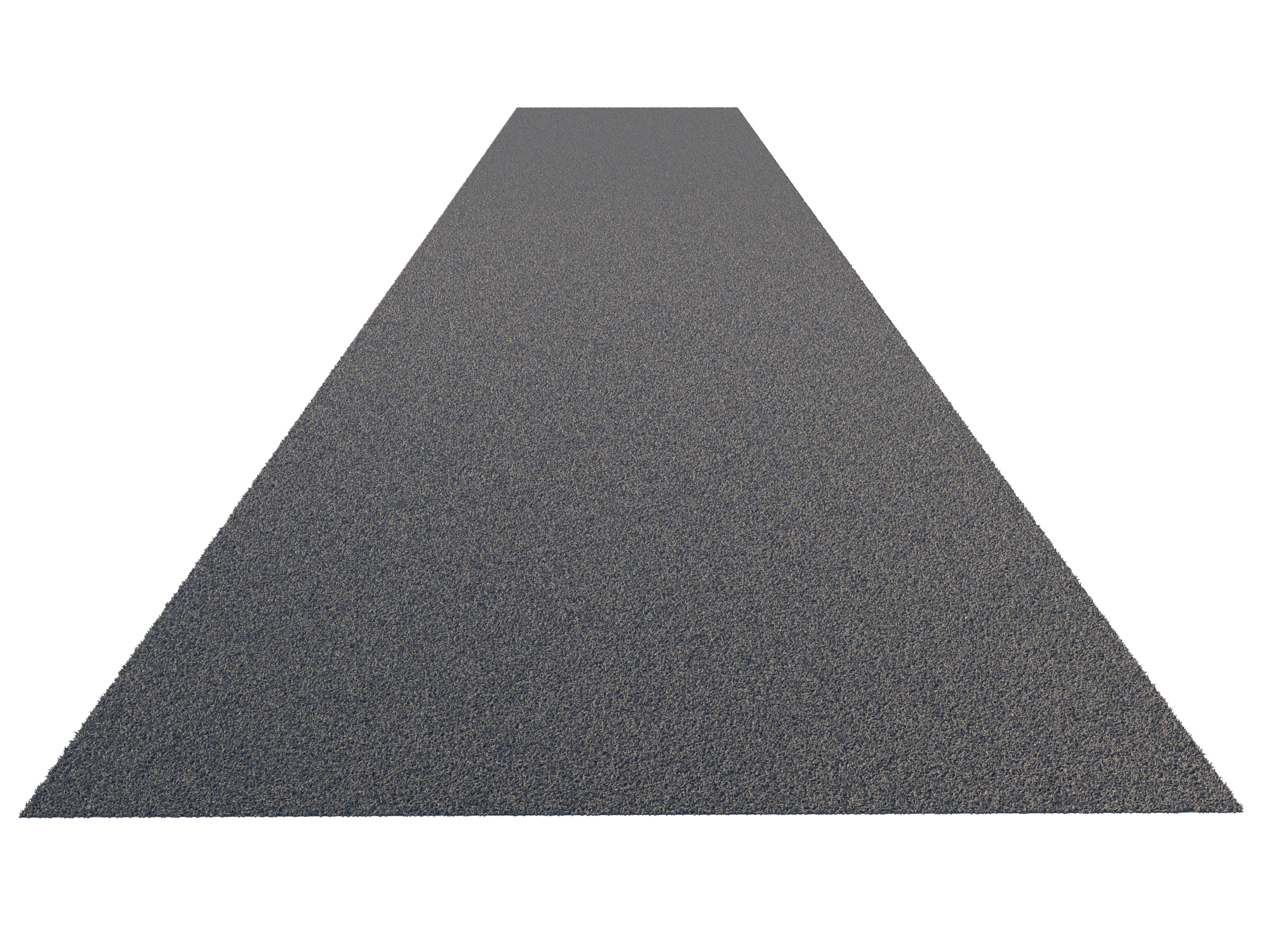 Sprinttrack uni outdoor - onbedrukt - getuft kunstgras - 30 x 2 m - lichtgrijs