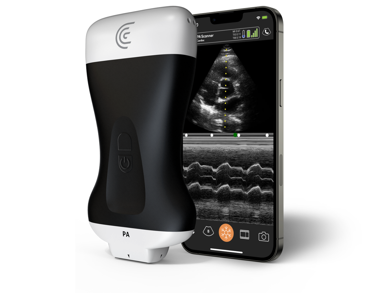 Clarius PA - handheld echografietoestel -