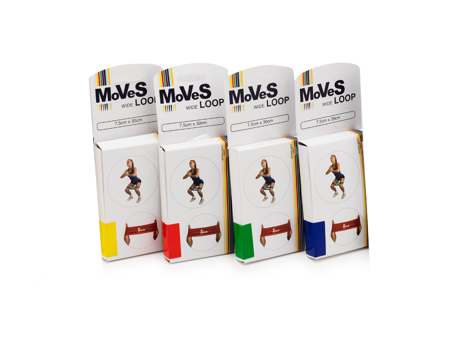 MoVeS loop - groen - sterk - 30 cm x 7,5 cm - per stuk
