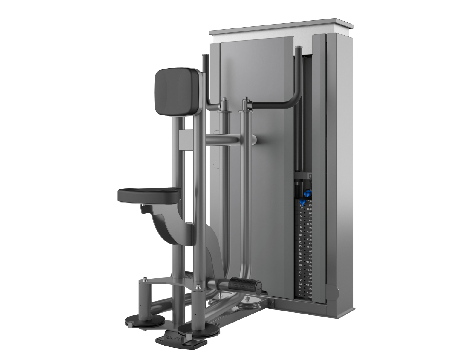 Ergofit Vector Butterfly Reverse MED - antraciet