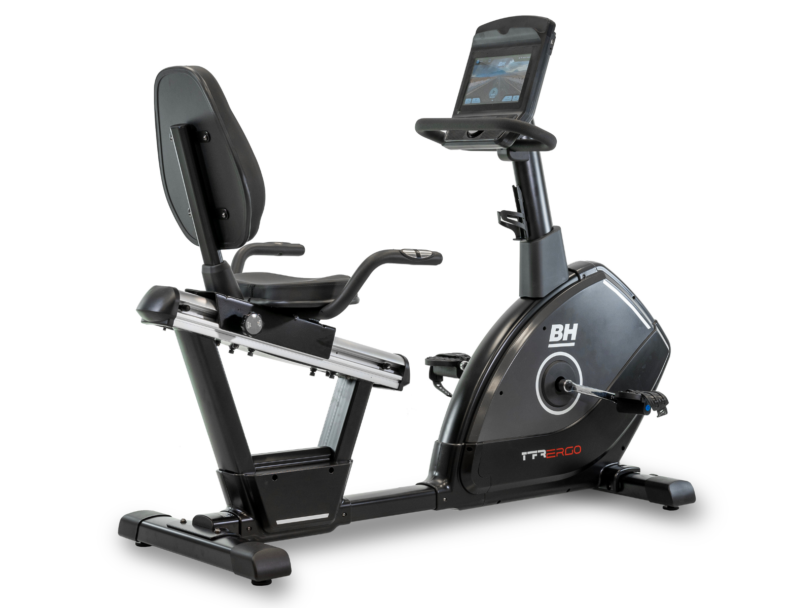 BH TFR Ergo vélo assis - TFT multimédia - noir