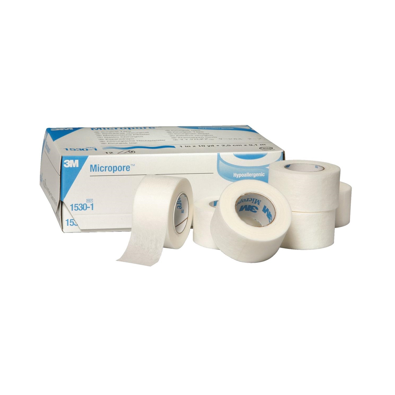 Micropore - 2,5 cm x 9 m (12 st)