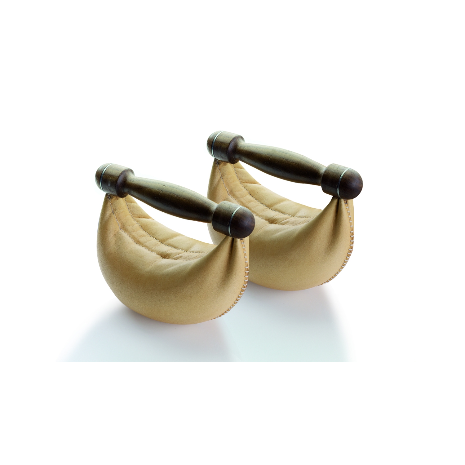 Nohrd Swing Bell - 4 kg - eiken - leder donker