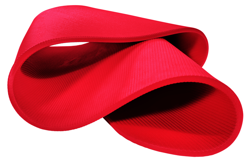 Airex mat Corona - 185 x 100 x 1,5 cm - rood